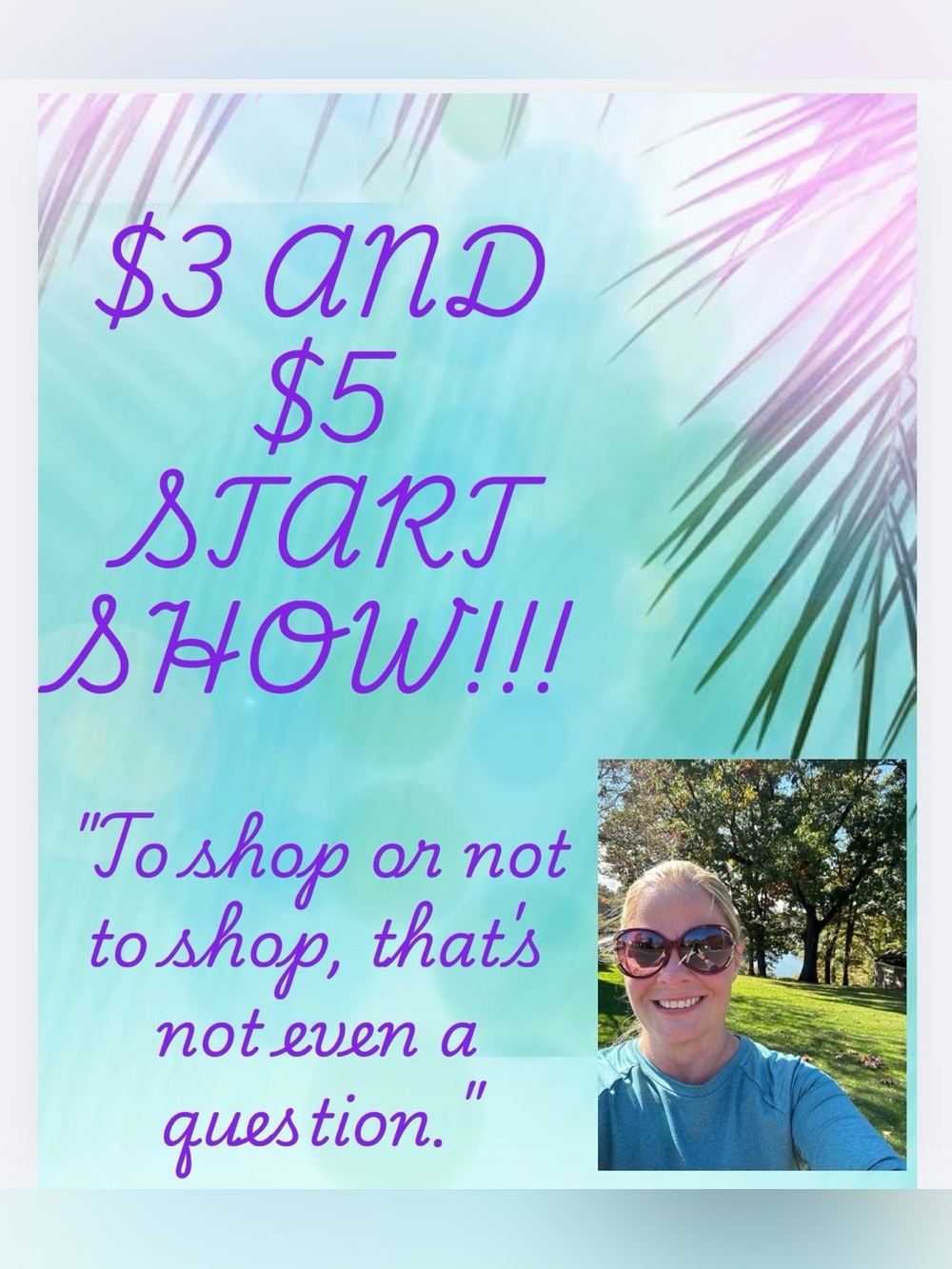 Fashion Funday Monday at 6:00 pm EST. please like to be notified when I go live